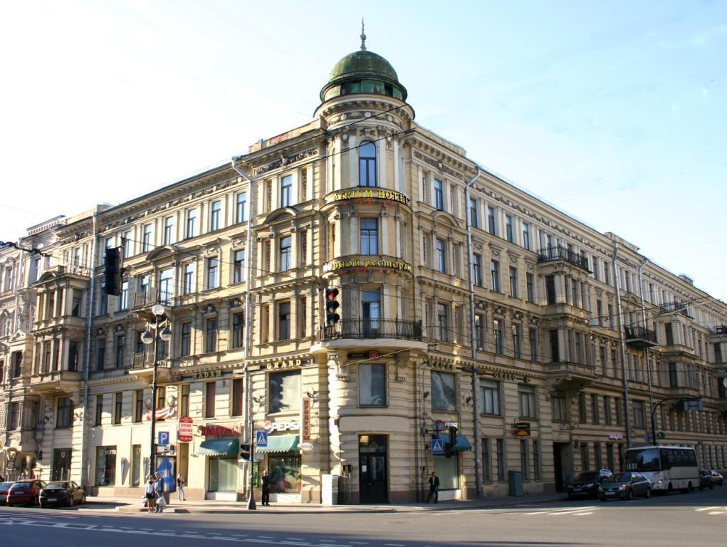 Atrium Hotel San Petersburgo Exterior foto